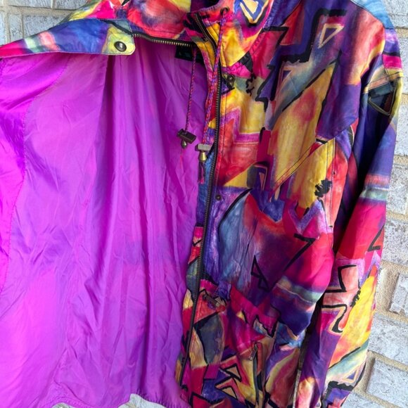 Retro Sierra Sport Passport to Adventure Multicolor Jacket Women's Size S. - Picture 6 of 12